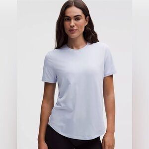 Lululemon Love Crew Light Blue Short Sleeve Tee